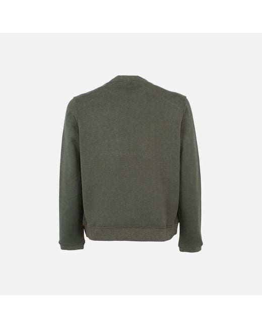 K-Way Green Perruel Fleece Jumper for men
