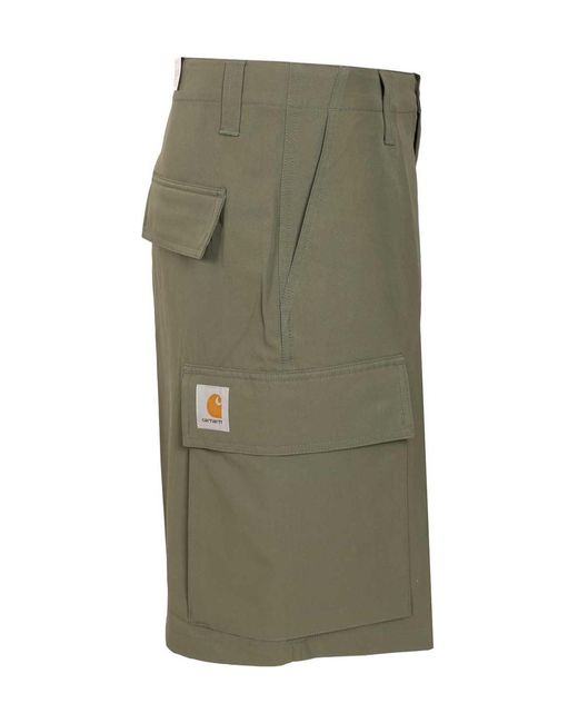 Carhartt Green Kade Cargo Shorts for men