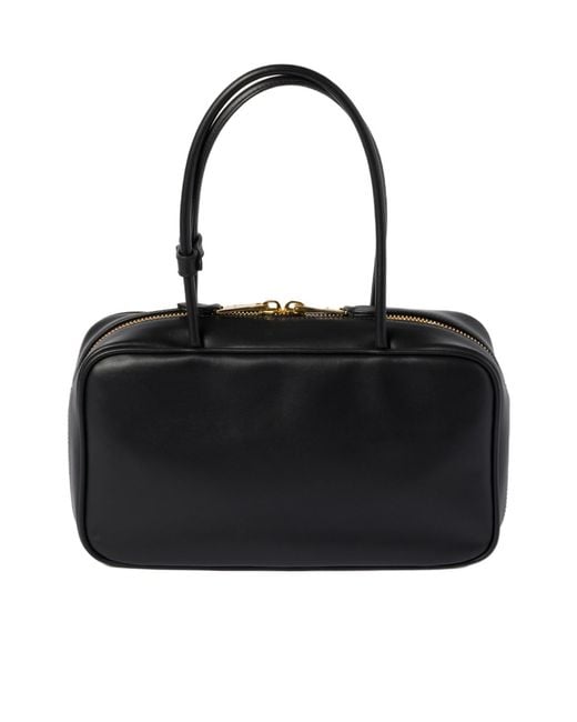 Miu Miu Black Beau Leather Top-Handle Bag