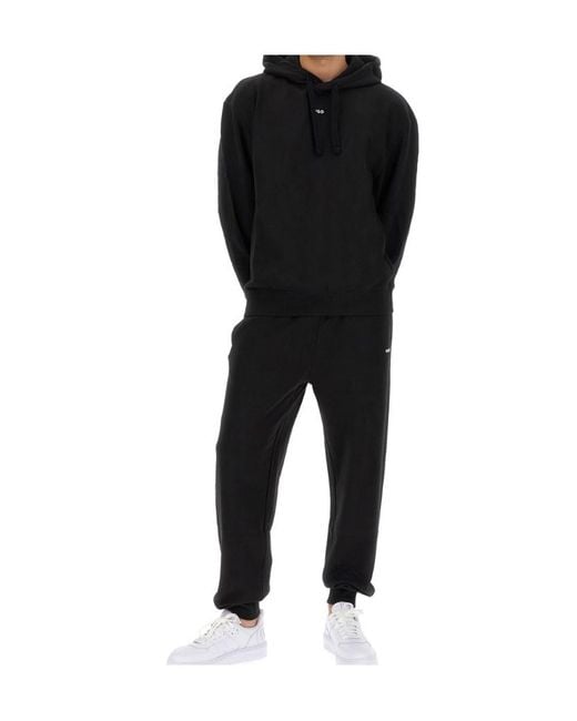 Boss Black Hugo Logo Printed Drawstring Two-Piece Tracksuit for men