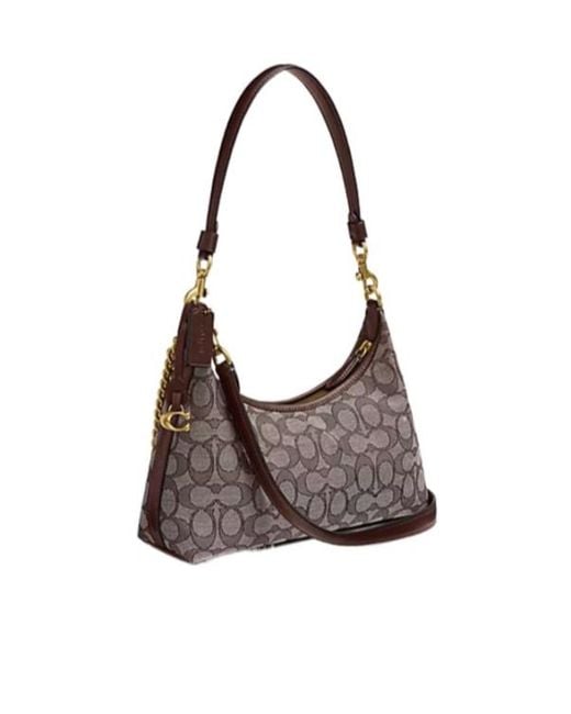 COACH Gray Juliet Shoulder Bag 25
