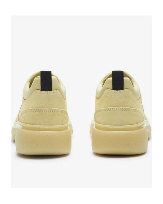 Burberry Natural Ekd Slip-On Suede Sneakers for men