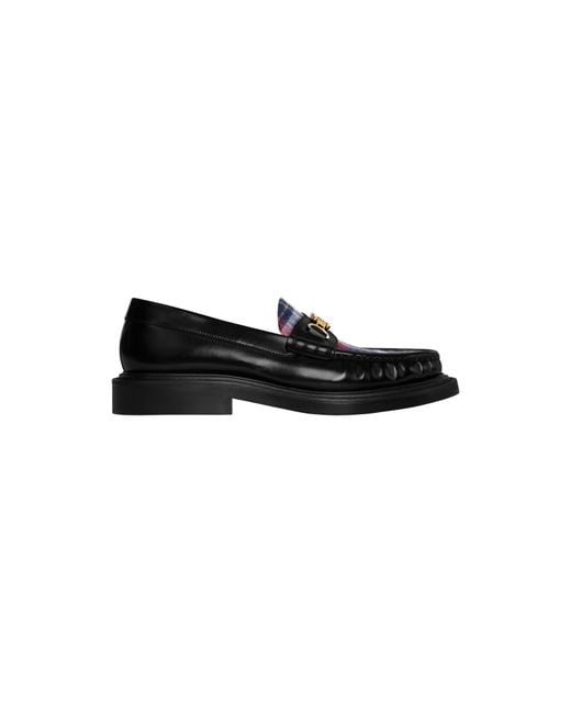 Céline Black Université Triomphe Chain Loafer