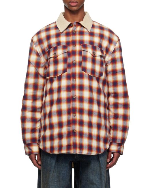 Isabel Marant Red Steeve Shirt Jacket for men