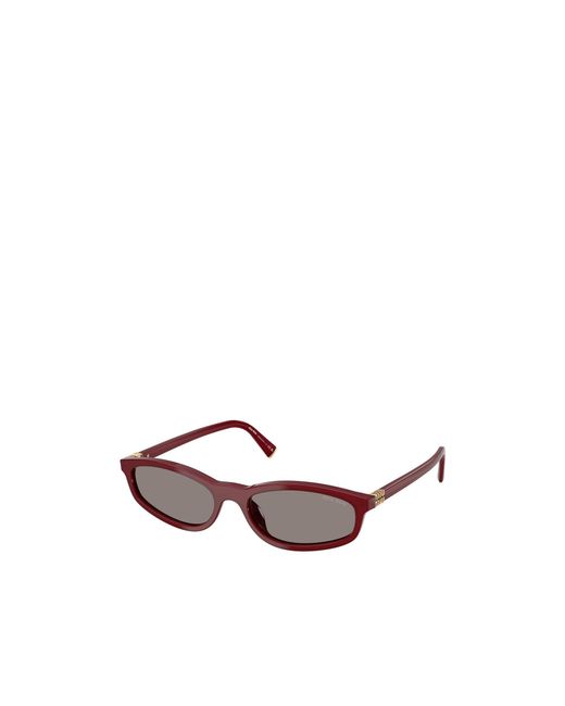 Miu Miu White Full Frame Sunglasses
