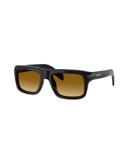 Prada Multicolor Eyewear Rectangular Frame Sunglasses for men