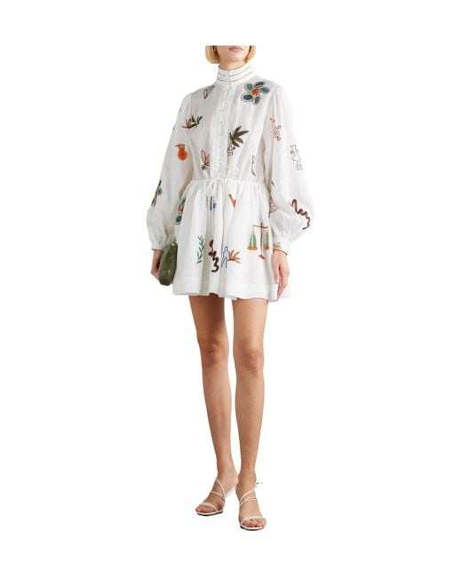 ALÉMAIS White Lightweight Dress