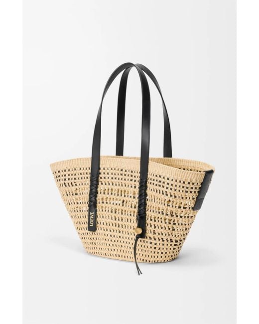 Loewe Natural Medium Braid Basket Bag