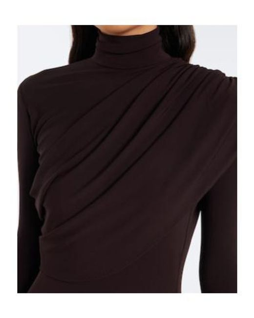 Courreges Black Jersey Gown