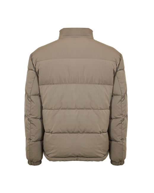 Boss Brown Short Puffer Jacket for men