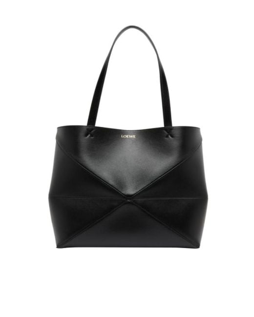 Loewe Black Logo Handbag