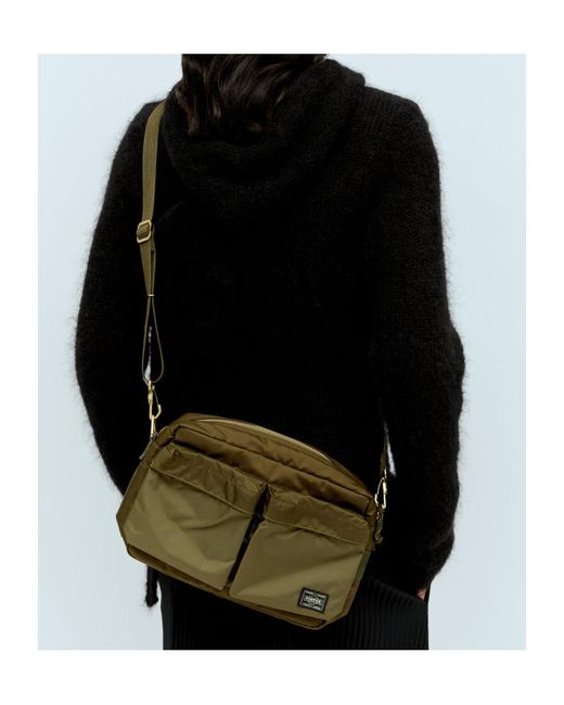 Porter-Yoshida and Co Green Messenger Bag