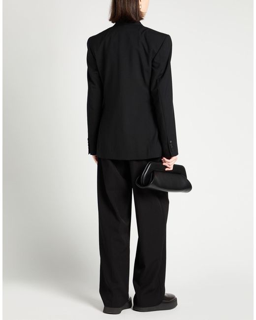 Balenciaga Black A Simple Single-Breasted Suit Jacket