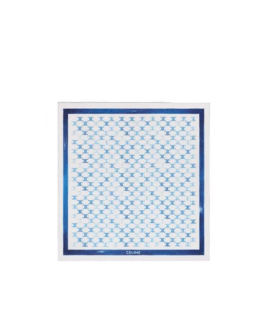 Céline Blue Square Scarf