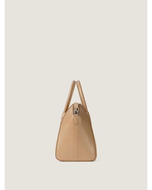 Givenchy Natural Antigona Small Leather Shoulder Bag