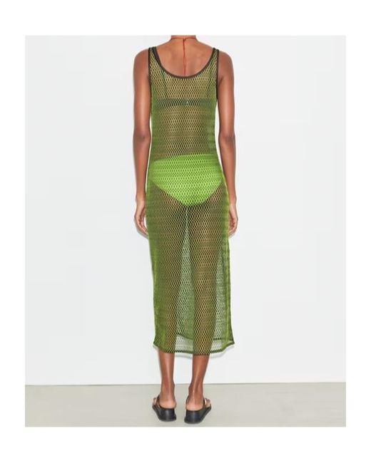 Tory Burch Green Maxi Dress