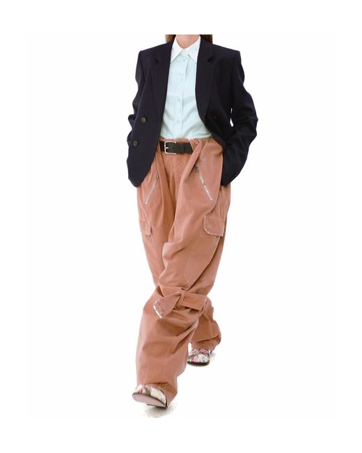 Loewe Brown Balloon Cargo Trousers