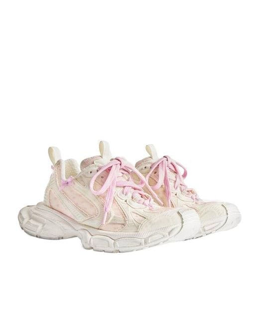 Balenciaga Pink 3Xl Tulle Sneaker