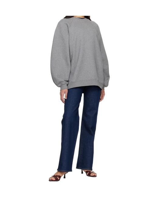 Agolde Gray Valma Sweatshirt