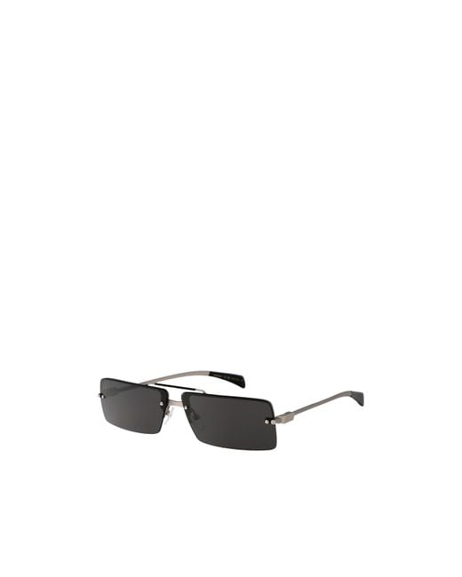 Ferragamo White Ferragamo Eyewear Aviator Sunglasses