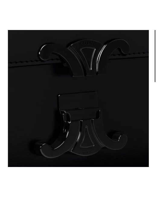Céline Black Classique Triomphe Bag