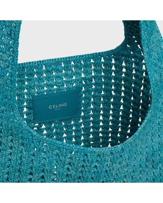 Céline Blue Large Hobo Basket Bag for men