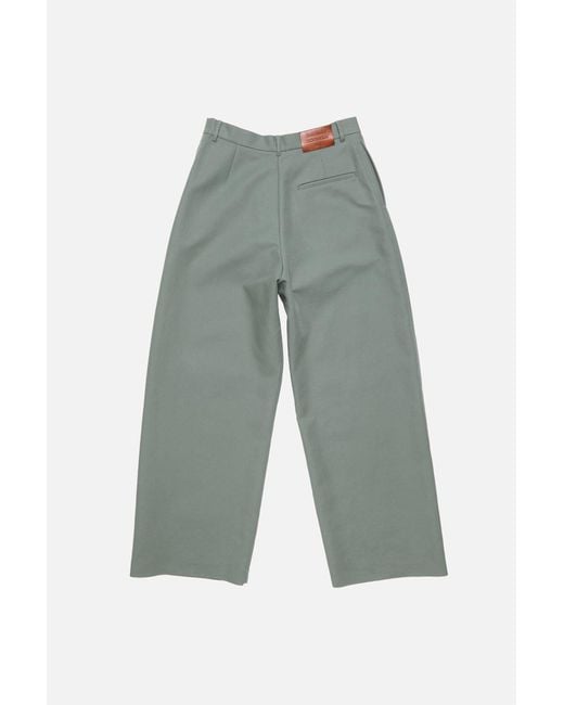 Acne Gray Patch Trousers for men