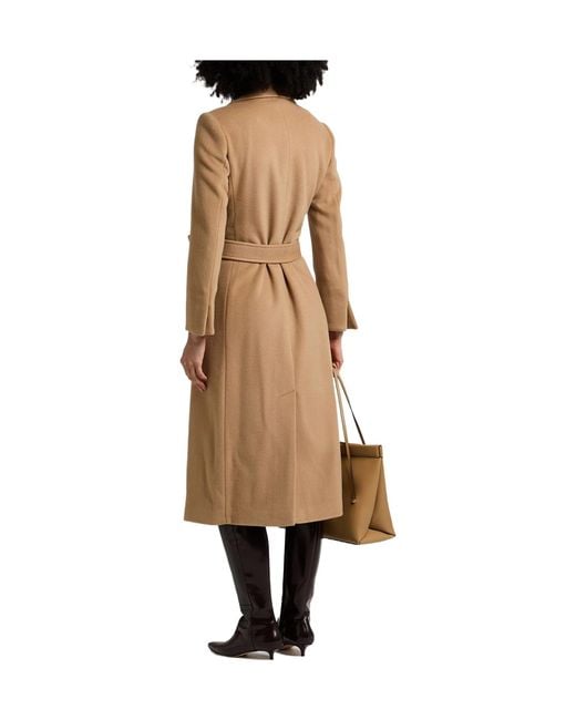MAX&Co. Natural Belted Coat