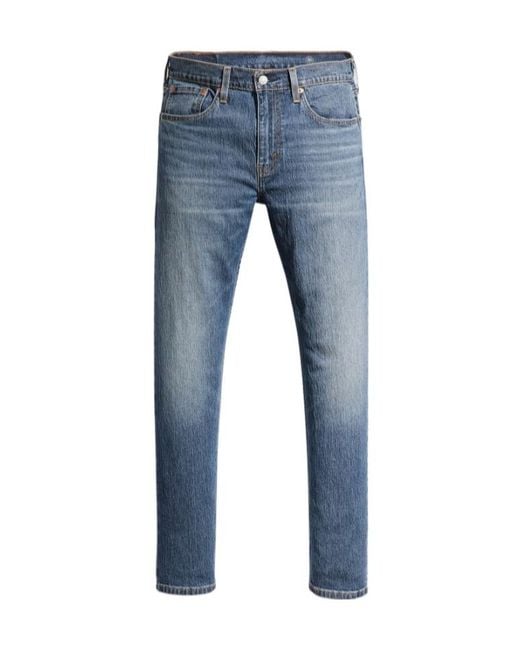 Levi's Blue 502 Taper Jeans for men