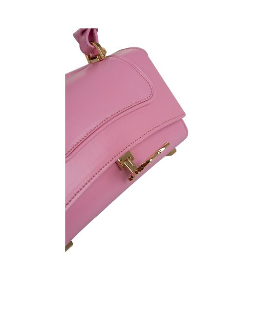 Ermanno Scervino Pink Flip Shoulder Bag