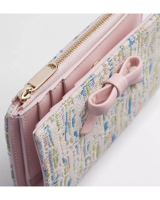 Dior White Promenade Dahlia Wallet