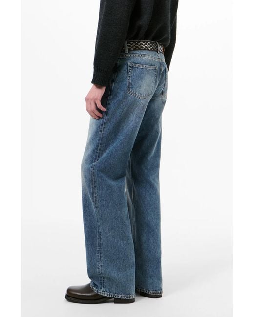 Our Legacy Blue Carlson Straight-Leg Jeans for men