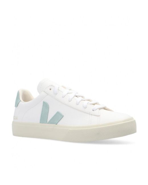 Veja White Campo Low-Top Sneakers