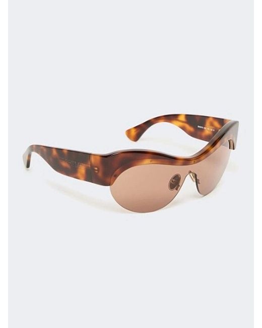 Sportmax Pink Logo Sunglasses
