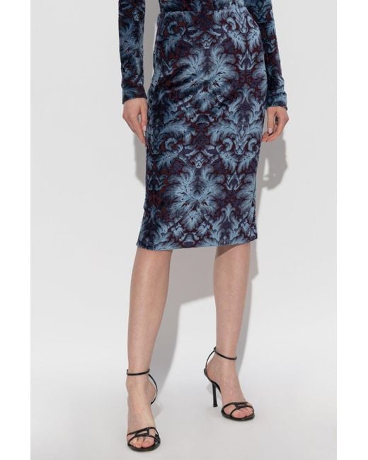 Etro Blue Midi Skirts