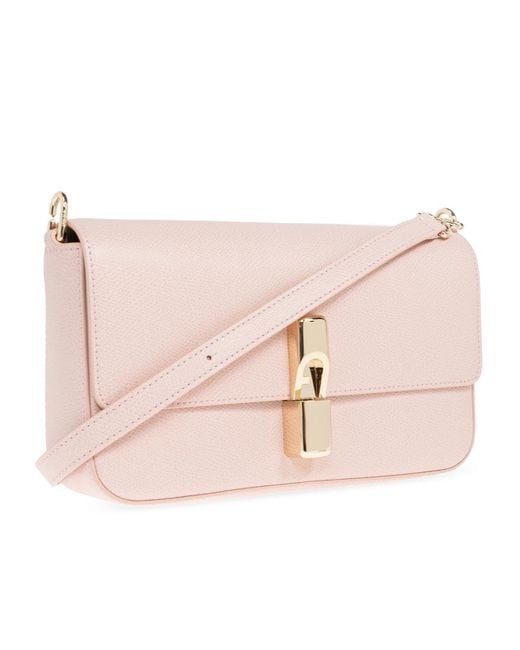 Furla Pink Iride Small Crossbody Bag