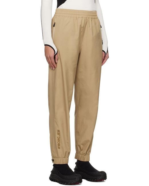 Moncler Natural Gore-Tex Trousers
