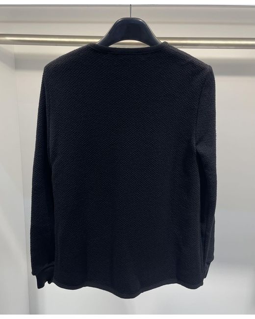 Max Mara Black Long-Sleeved Casual Jacket