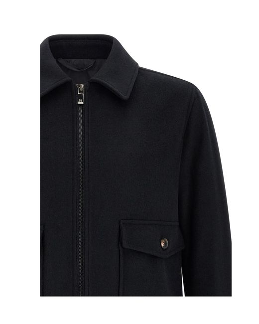 Pal Zileri Blue Long-Sleeve Casual Jacket for men