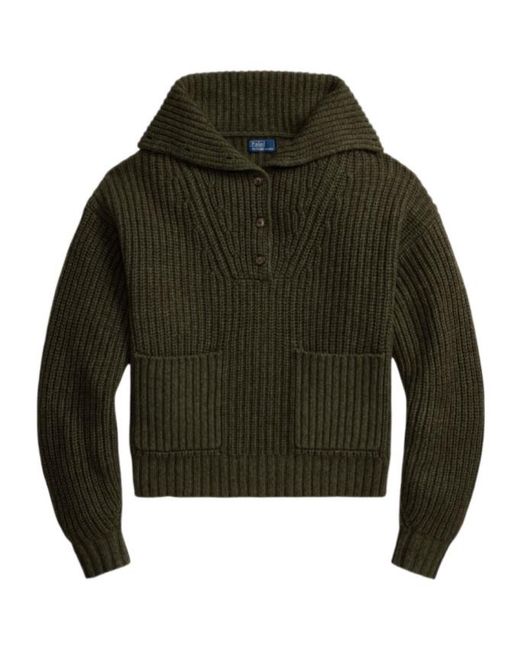 Polo Ralph Lauren Green Long-Sleeved Sweater