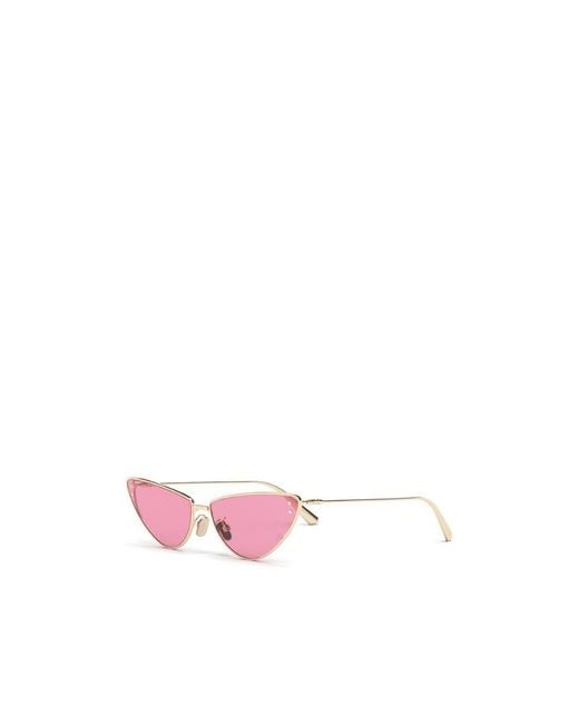 Dior Pink Logo Sunglasses