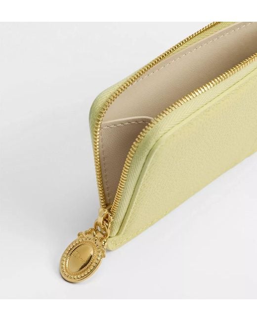 Dior Multicolor Medaillon Cosmos Zipped Card Holder