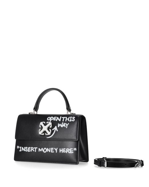 Off-White c/o Virgil Abloh White Jitney 1.4 Top Handle Bag