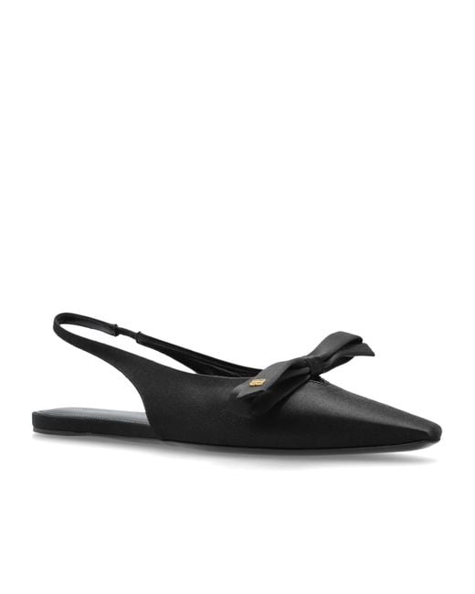 Balenciaga Multicolor Nano Bow Slingback Flat Pumps