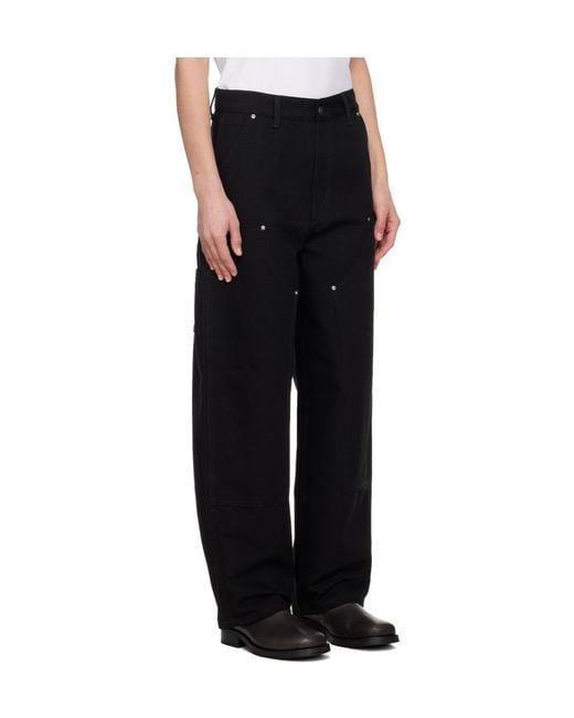 Carhartt Black Studded Trousers