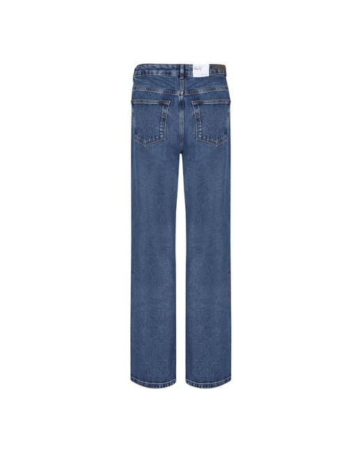 SELECTED Blue Wide-Leg Jeans