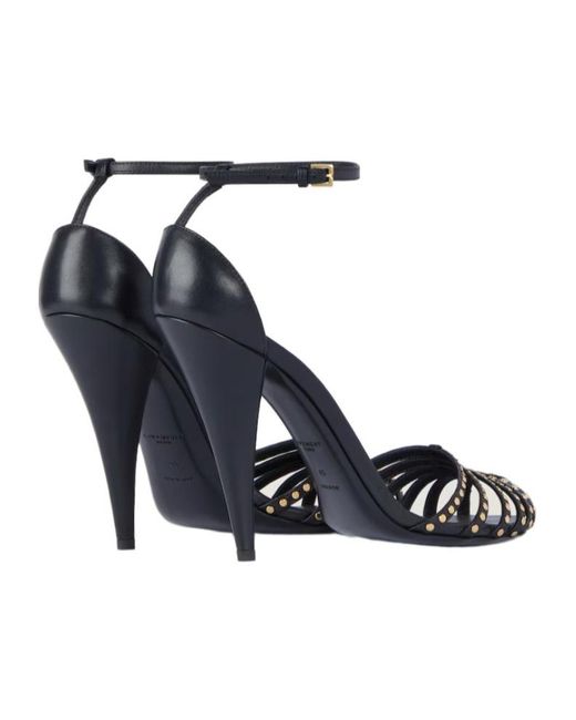 Givenchy Blue Cage Heeled Sandals