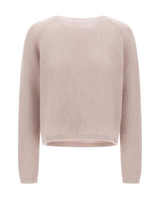 Herno Pink Long-Sleeved Sweater