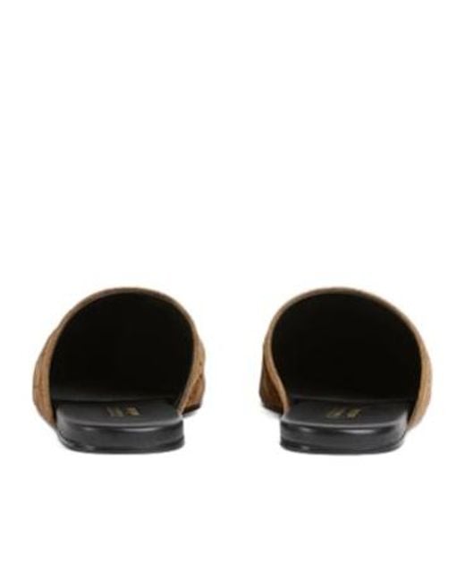 Gucci Brown Horsebit Mules for men
