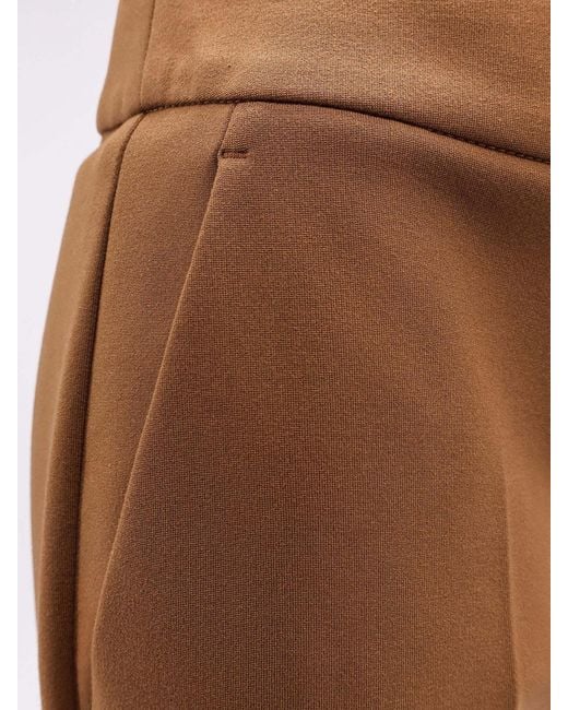 Max Mara Brown Pegno Pocket Trousers